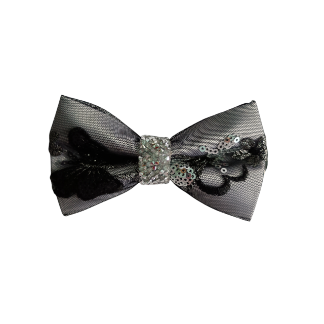 Papion rafinat, cu paiete, model Clasic, Divine Glitter 